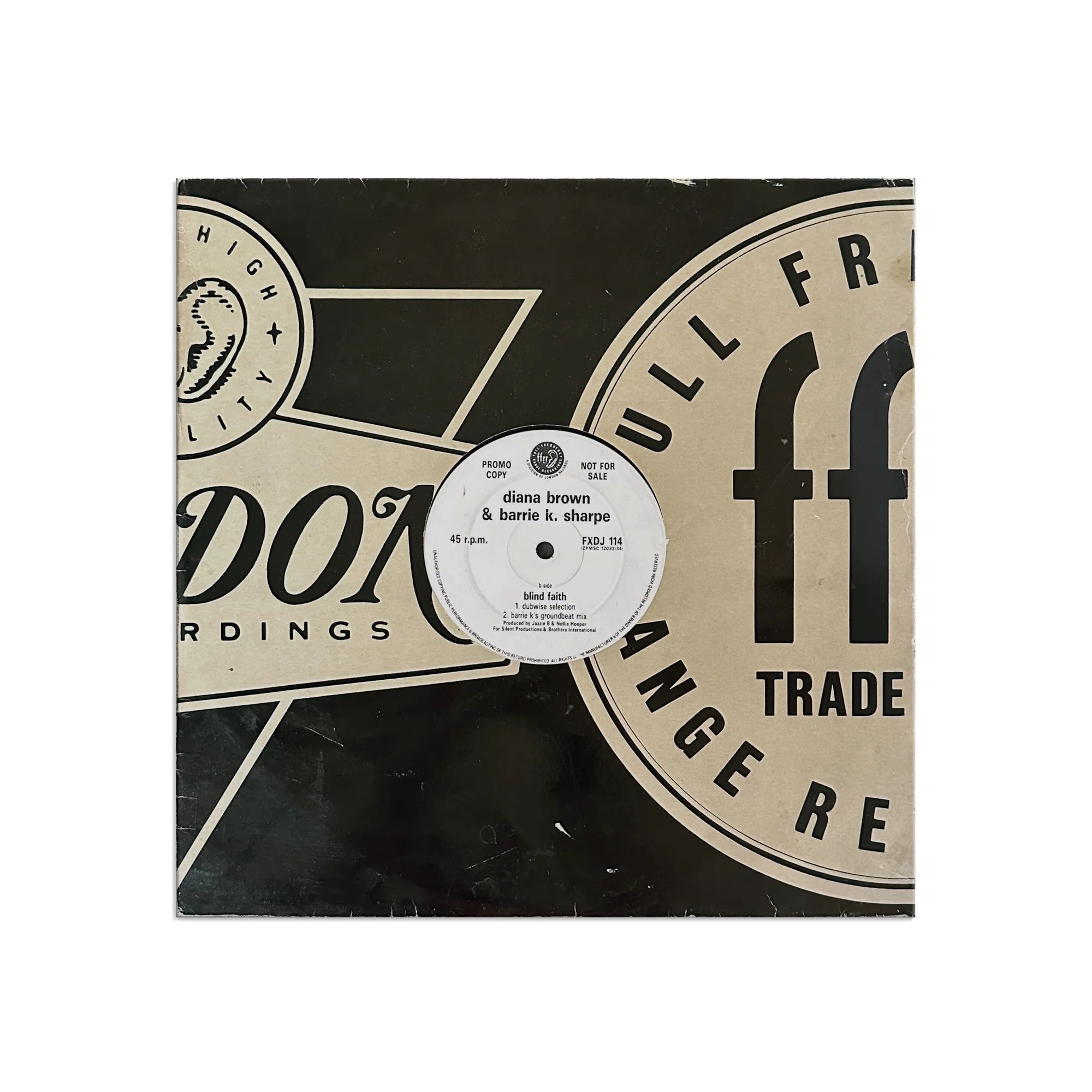 Diana Brown & Barrie K Sharpe - Blind Faith