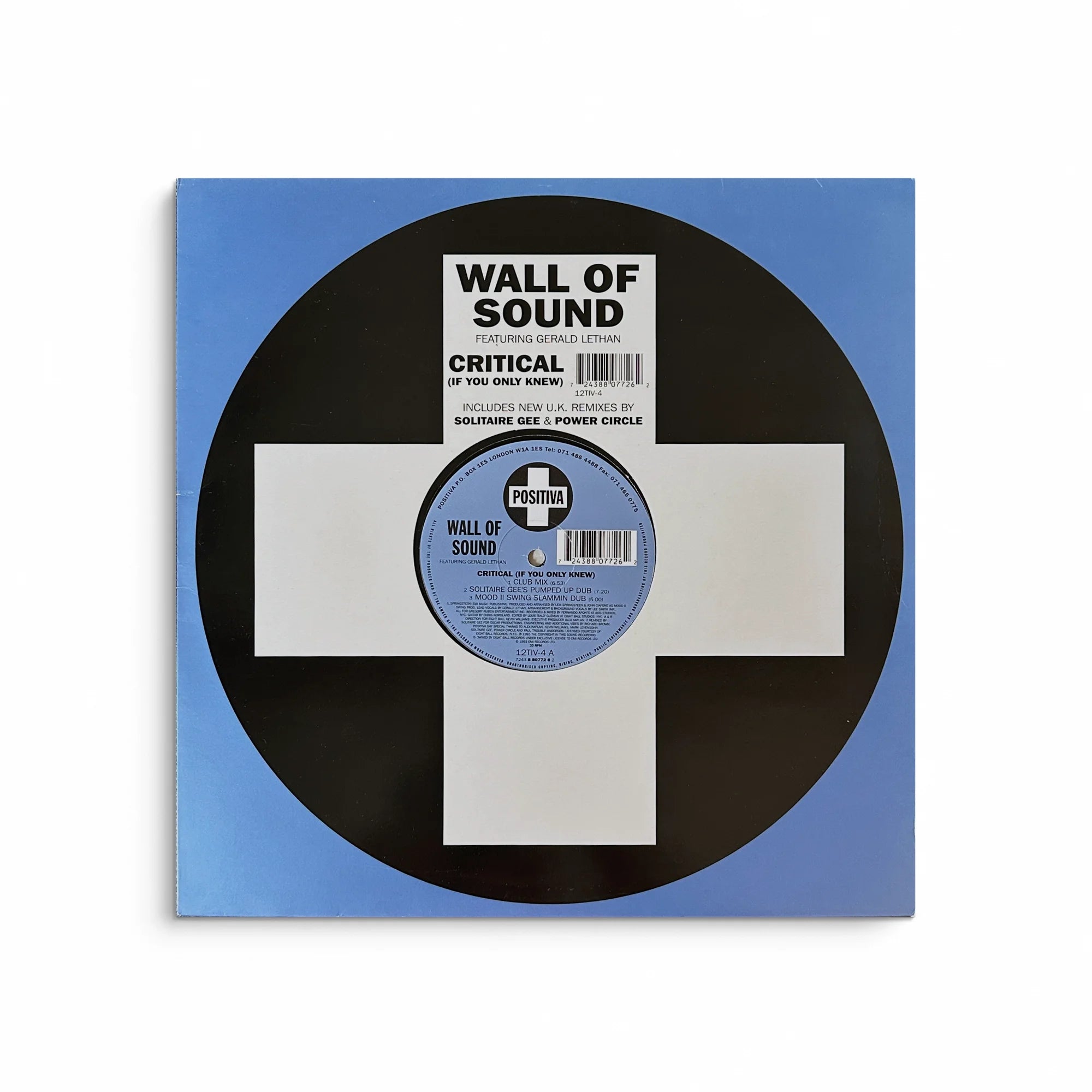 Wall Of Sound Featuring Gerald Latham - Critical (If You Only Knew)