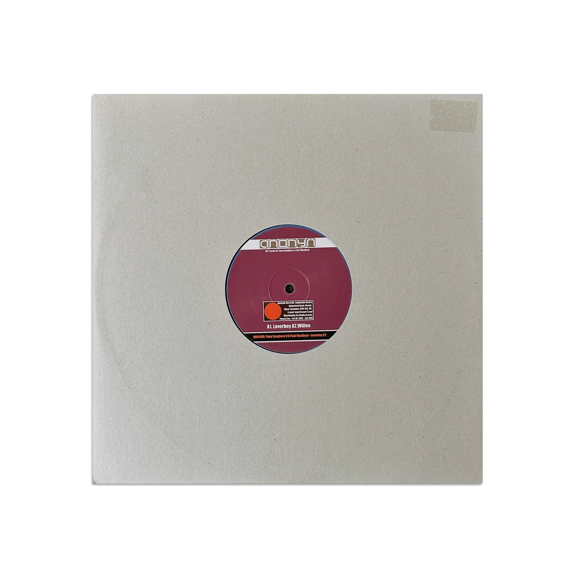 Tony Senghore & Paul Woolford - Loverboy E.P.