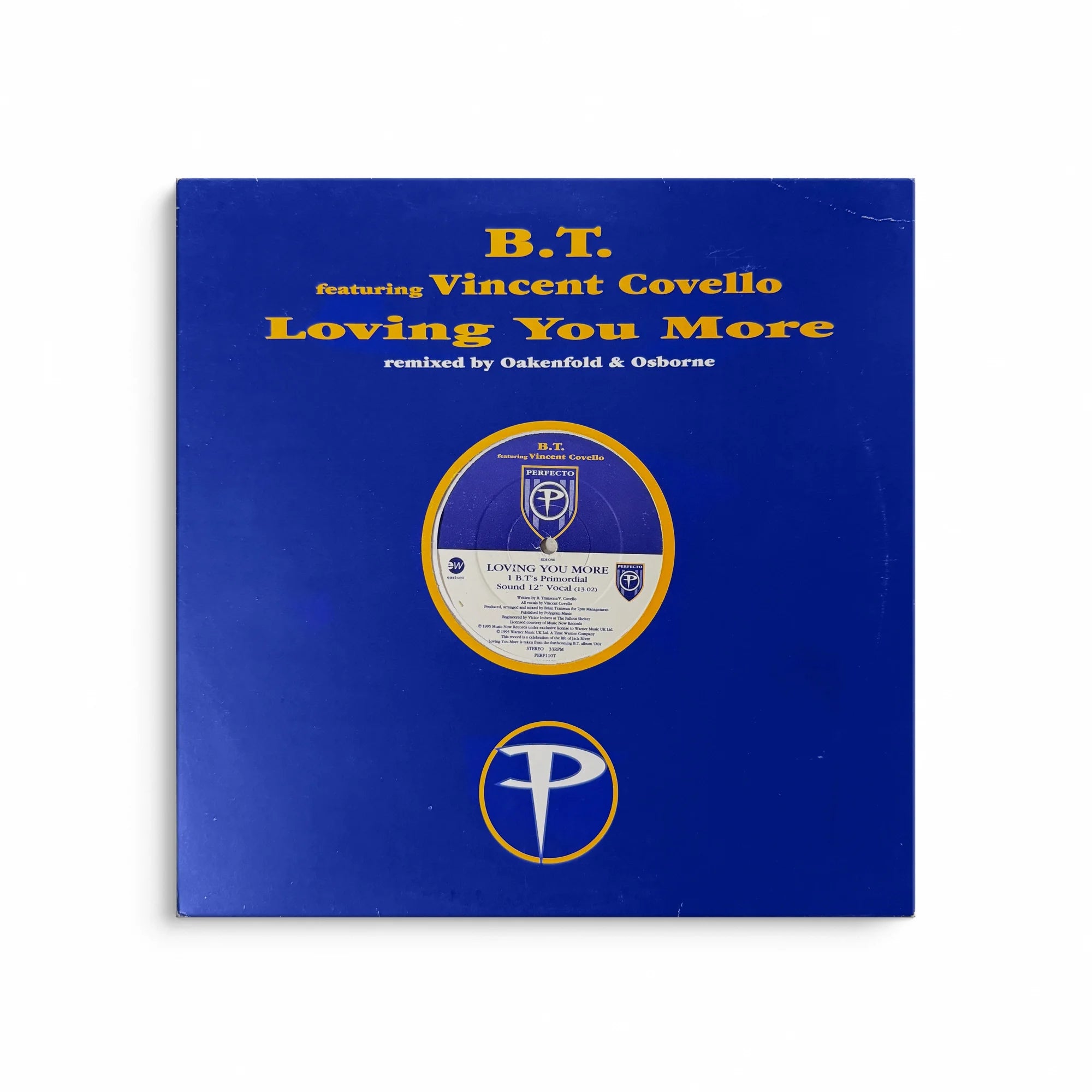 BT Featuring Vincent Covello - Loving You More
