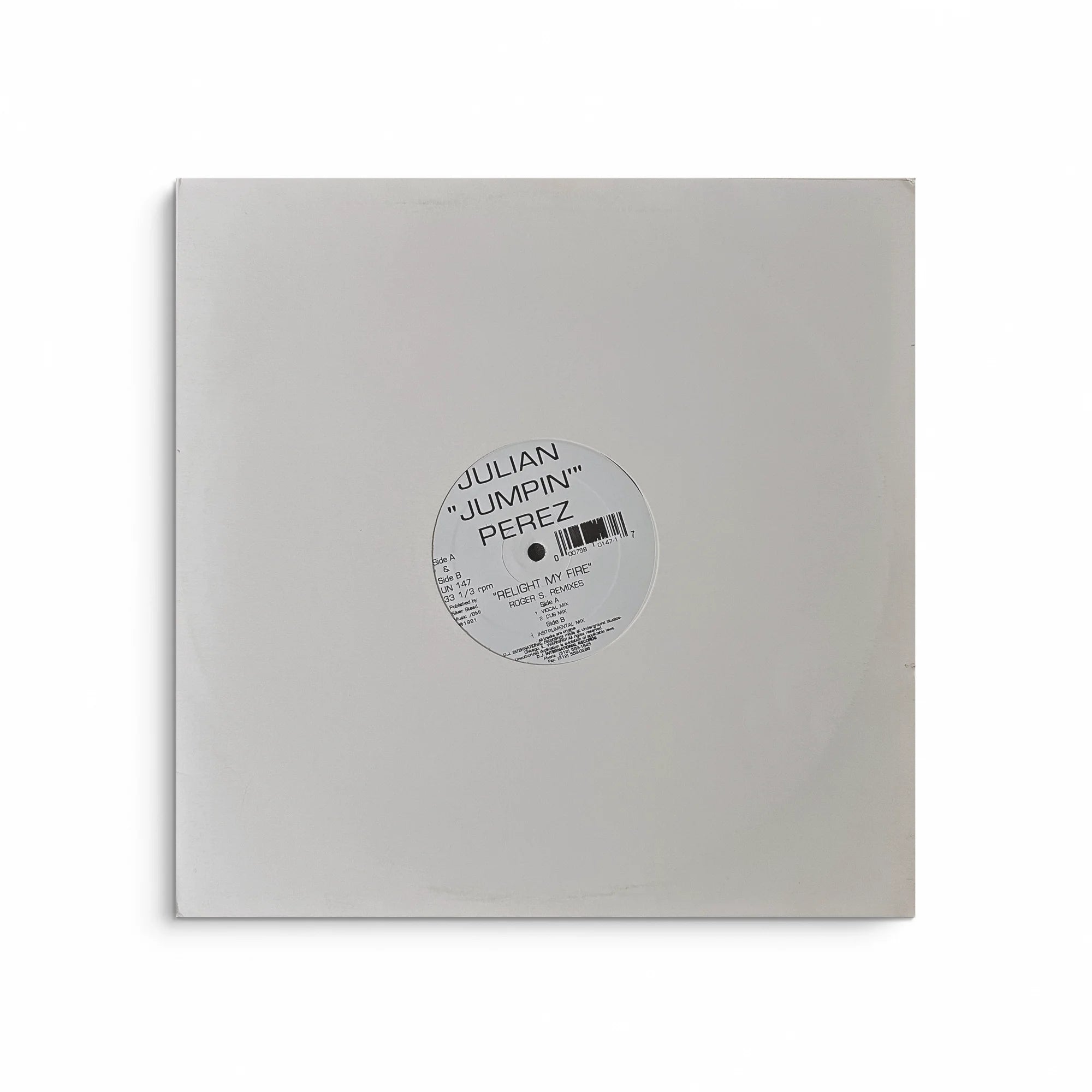 Julian "Jumpin" Perez - Relight My Fire (Roger S. Remixes)