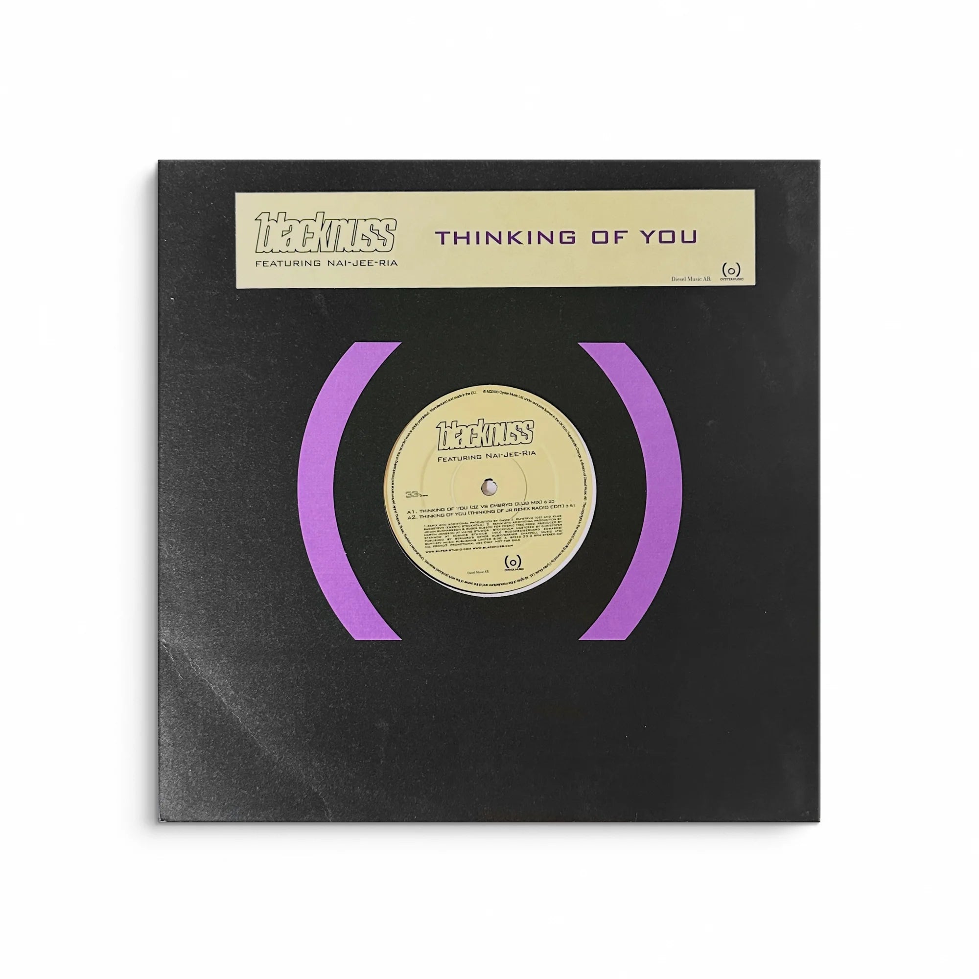Blacknuss Featuring Nai-Jee-Ria - Thinking Of You